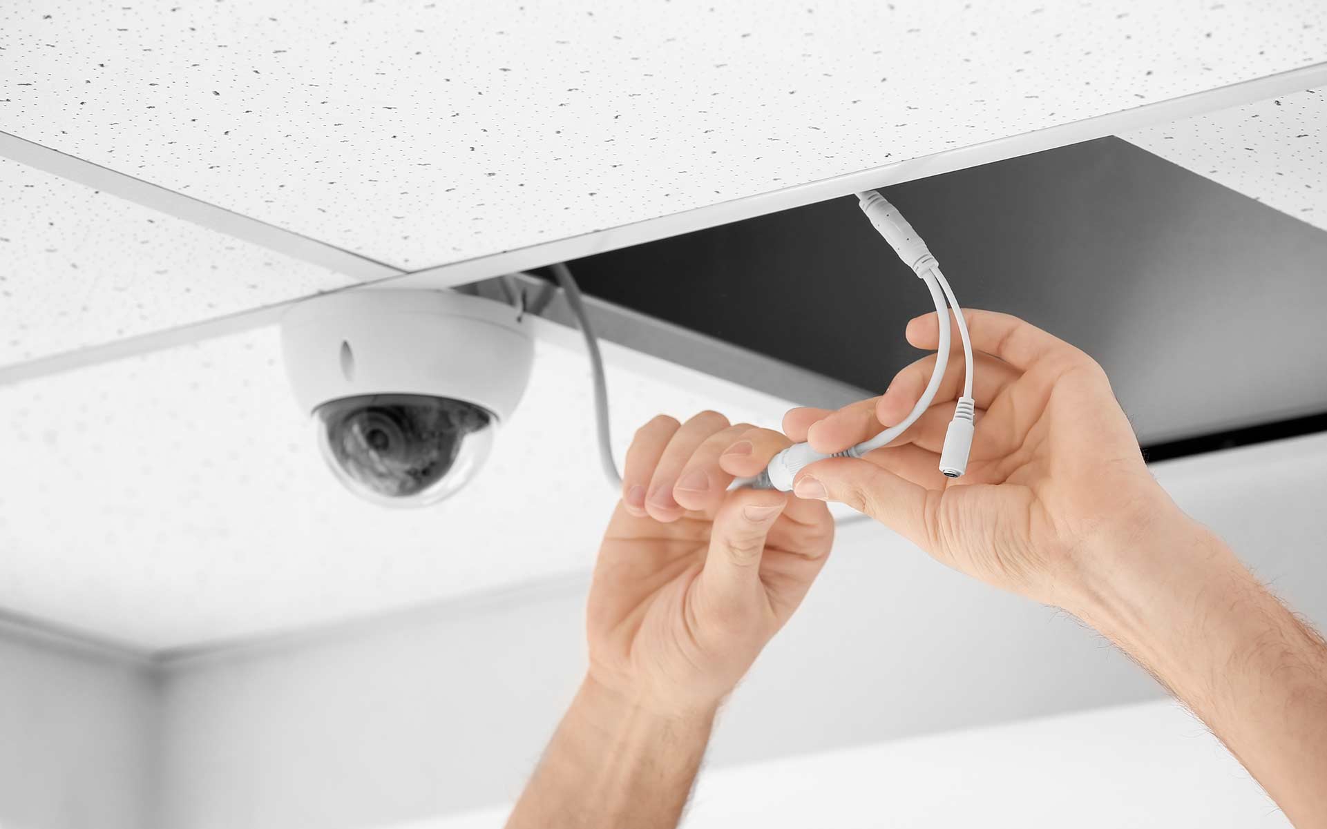 A2B Electrical's electricians can wire up CCTV cameras for properties in Patchway and the local area. 